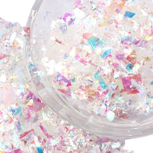 20G Shiny DIY Slime Additives for Clay Soft Glitter All for Slime Supplies Slime Charms addition Accessories Toys kids,1Yc7539