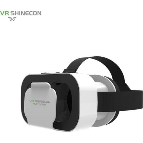 2019 Hot Virtual Reality 3D SC-G05A Glasses Helmet Google Cardboard for iPhone Samsung 4.7" 6 inch Smartphones