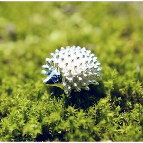 Exquisite Cute Hedgehog Stud Earrings Gold/Silver Plated Couple Earrings Lovers Jewelry Birthday Party Gifts Women Girl Jewelry