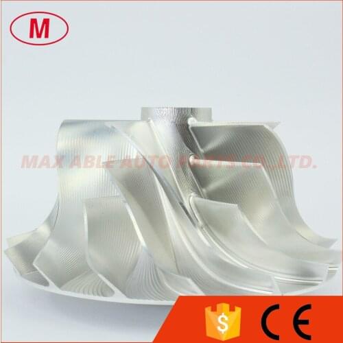 S400 1491-123-2002 5+5+5 blades 67.66/91.34mm high performance point milling Turbo milling/aluminum 2618/billet compressor wheel