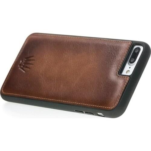 IPHONE 8 PLUS / 7 PLUS TAN LEATHER SHEATH 317050576