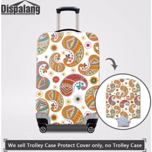 Dispalang Fashion Striped Protective Baggage Cover Stretch Suitcase Cover Luggage Dust Rain Cover Elastic Travel Bag Case Cover