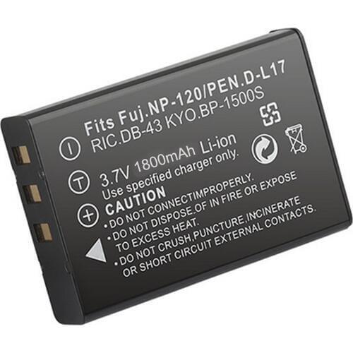 Battery Pack for Fujifilm NP-120, NP120 and Fujifilm FinePix F10, F11, 603, FinePix M603 Zoom Digital Camera