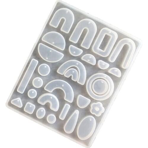 2020 New DIY Earrings Resin Molds Bohemian Drop Dangle Acrylic Earrings Epoxy Resin Molds