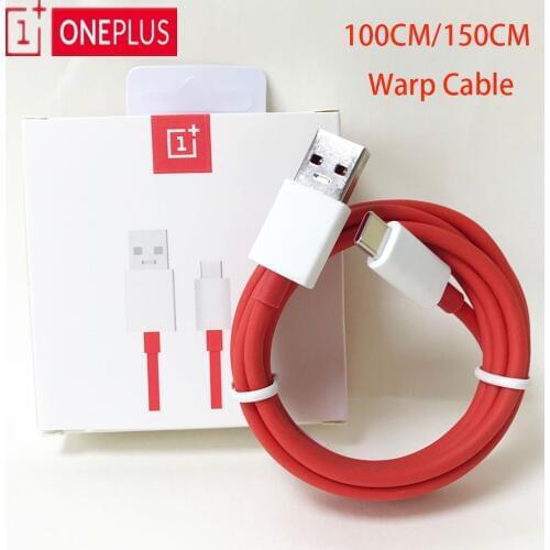 Original Warp Charger 6A 1M/1.5M Dash Fast USB Type-C cable For Oneplus 8 7t 7 pro Cable one plus 7 8 7T 6T 6 5T 5 Smart phone