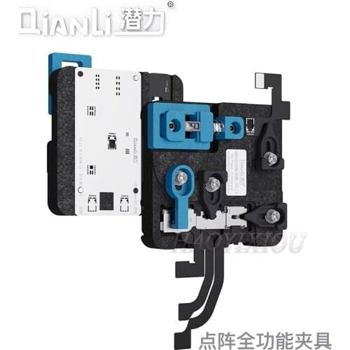 Qianli DZJ1 Dot Projector Unlversal Fixture For X XS XSMAX 11 11proMax Face ID Front Camera Repair Holder With Intelligent Light
