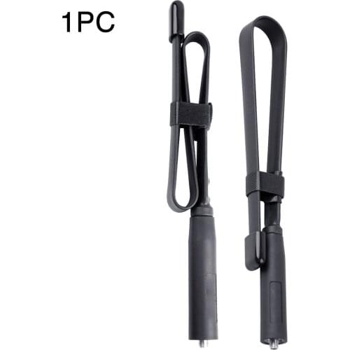 SMA Female Portable Signal Boost Foldable Outdoor Extend 150/440MHz VHF UHF Radio Antenna Dual Band For Baofeng UV-5R/82