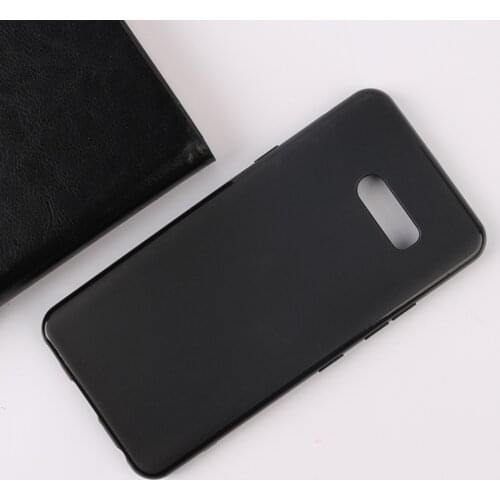 Rubber Black Phone Case For LG G8X ThinQ Case Silicone Soft TPU Protection Back Cover For LG V50S ThinQ Cases Fundas