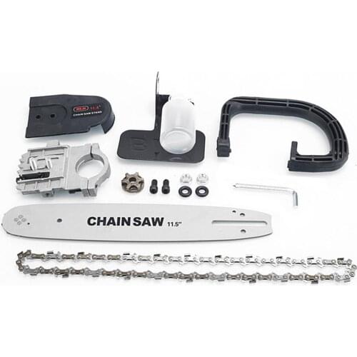 Reciprocating Saw Electric Saw Woodworking Attachment Chainsaw Fittings Set Angle Grinder Into Chain Saw Woodworking Tool