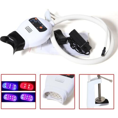 Dental tools Teeth Whitening Machine Lamp Bleaching 3 Color Light LED Accelerator Dentist RD Freely adjust angle