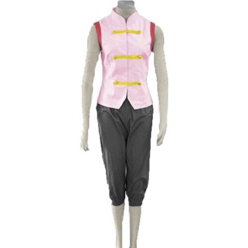 Tenten Kid Tangzhuang Anime Cosplay Costume 11