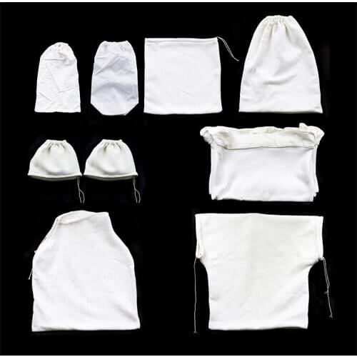 Cloth bag pure cotton jewelry grinding machine filter bag