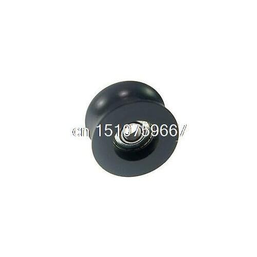 1)8*40*20.7mm 0840UU 8mm Groove Guide Pulley Sealed Rail Ball Bearing 8*40*20.7