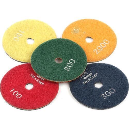 1PC 3" Flexible Wet Sanding Pad Diamond Polishing Tool For Granit/ Marble /Stone