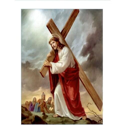 Full Circle Diamond Painting, 5d Craft Diamond Painting, Religious Figure Imitation Cross Stitch, Home Decoration Gift