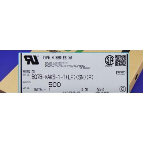 B07B-XAKS-1-T HEADER Connectors terminals housings 100% new and original parts B07B-XAKS-1-T(LF)(SN)(P)