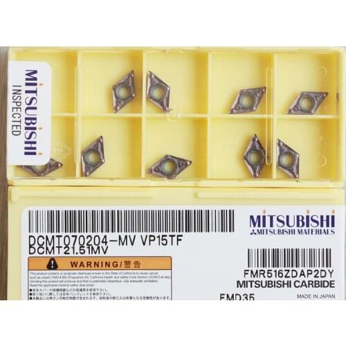 DCMT070204-MV VP15TF 10pcs 50pcs 100pcs Processing :stainless steel and steel Free shipping