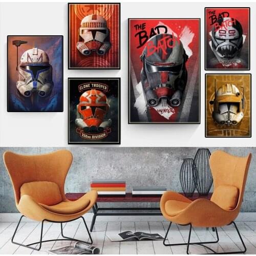 Disney Star Wars Canvas Paintings American Drama Science Fiction Posters and Prints Wall Art Picture for Living Room Home Decor