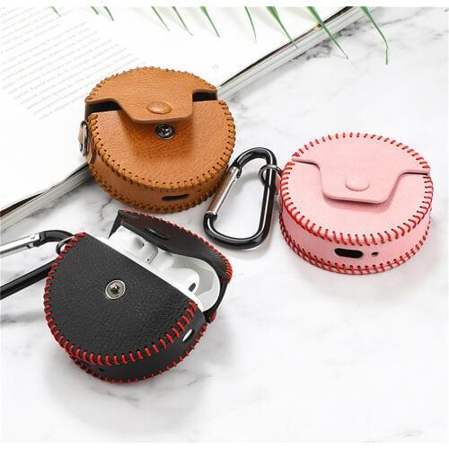 Leather Earphone Case Wireless Fast Charging Box Cover for HUAWEI Freebuds 3 Headset Sleeve Bag