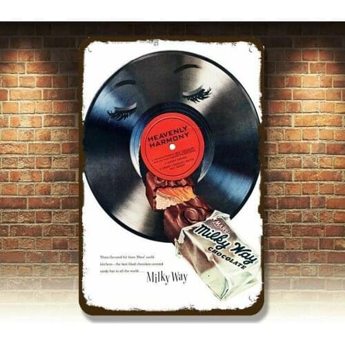 1955 MARS MILKY WAY CANDY Vintage Look DECORATIVE METAL SIGN - HEAVENLY HARMONY