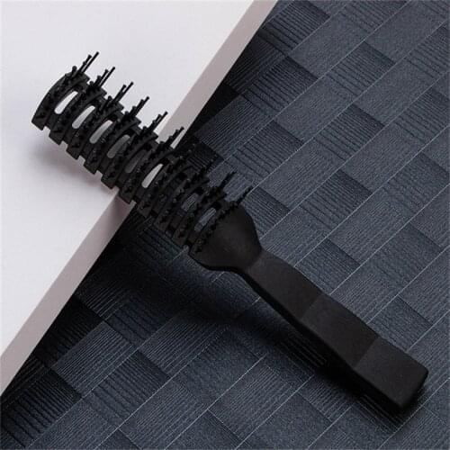 Men Plastic Vent Hair Brush Comb Anti-Static, Massage Hair Care Ribs Comb