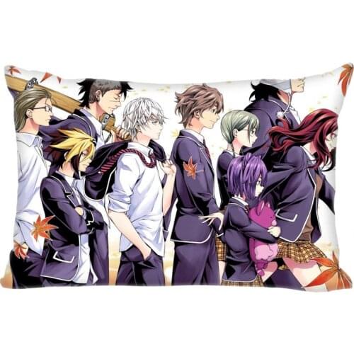 Custom Shokugeki no Soma Pillow Cover Rectangle Zippered Classic Fashion 50X75cm Two sided Prints Pillow Case