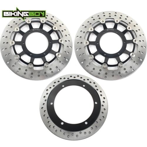 BIKINGBOY Front Rear Brake Discs Disks Rotors GL 1500 F6C 97-03 Gold Wing 1500 Valkyrie C Interstate CI 00-03 Tourer CT 97 98 99