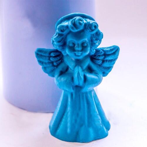 Christmas Angels Soaps Mold Silicone Molds Mold Candle Mould New Year Wishing Angel Shape Molds Silica Gel Rubber PRZY 001