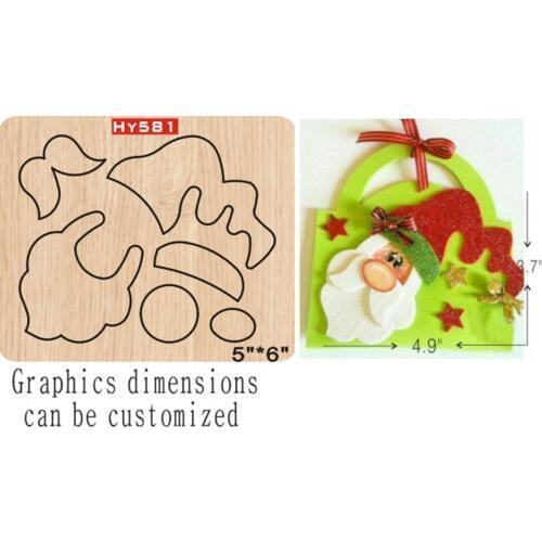 Christmas card cutting dies 2019 die cut &wooden dies Suitable for common die cutting machines on the market