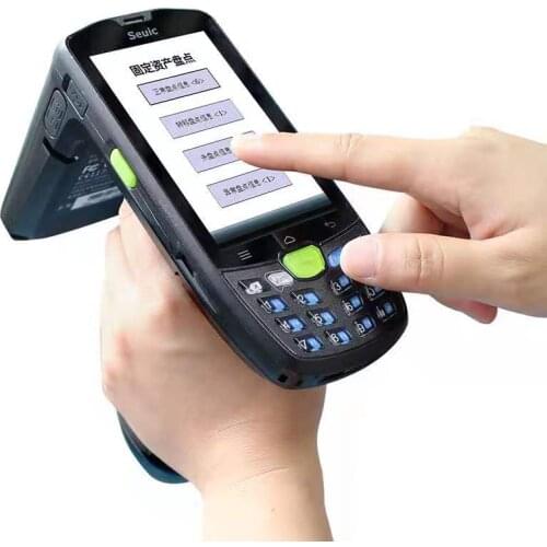 IOT Sensor Device RFID Reader Impinj R2000 UHF 840-960MHz UHF RFID Reader With Barcode Scanner IP65 WIFI 4G Bluetooth 3G RAM