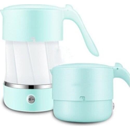 Silicone Folding kettle home travel abroad portable dormitory insulation kettle small mini automatic power off Kitchen Tools