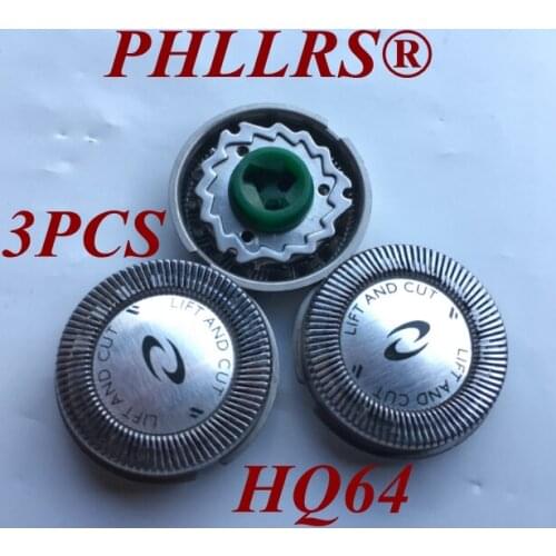 3Pcs HQ64 razor blade replace Head for PHILIPS Shaver HQ7360 HQ7390 HQ7110 HQ7120 HQ7140 PT710 PT715 PT725 PT720 HQ600
