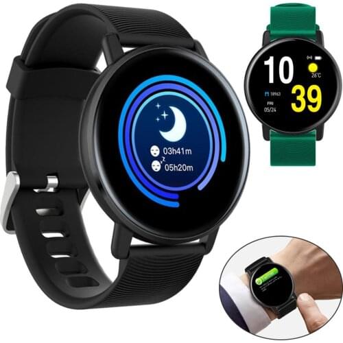 Touch Screen Smart Watch IP67 Waterproof Wristwatch Heart Rate Monitoring Sports Running Fitness Smartwatch for Boys Girls