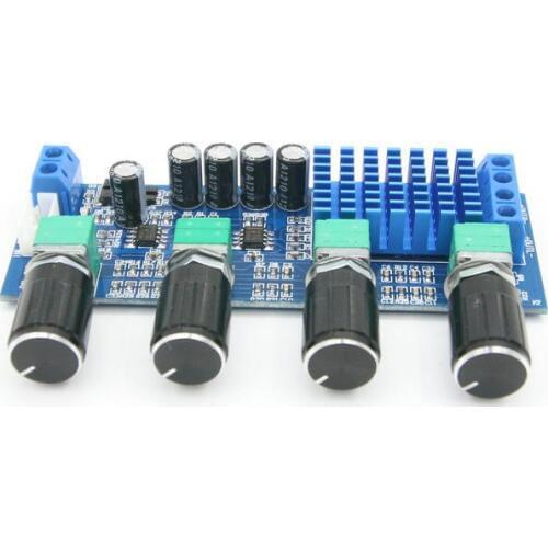 TPA3116D2 DC24V 2x 80W 2-channel stereo digital audio amplifier board 96 * 33mm