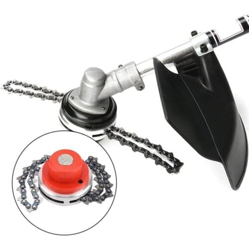 Universal Lawn Mower Chain Grass Trimmer Head Chain Brushcutter for Garden Trimmer Grass Cutter Lawn Mower Spare Parts Tools