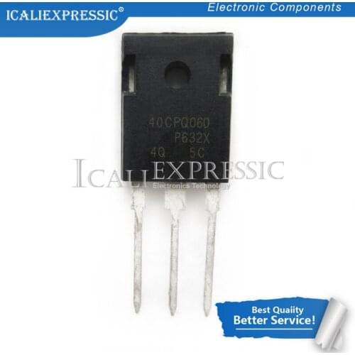 1PCS 40CPQ060 TO-247 40A 60V new original In Stock