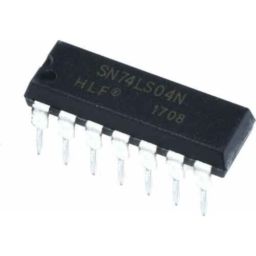 20pcs/lot SN74LS04N 74LS04 DIP-14 six inverter gate/pole and inverter