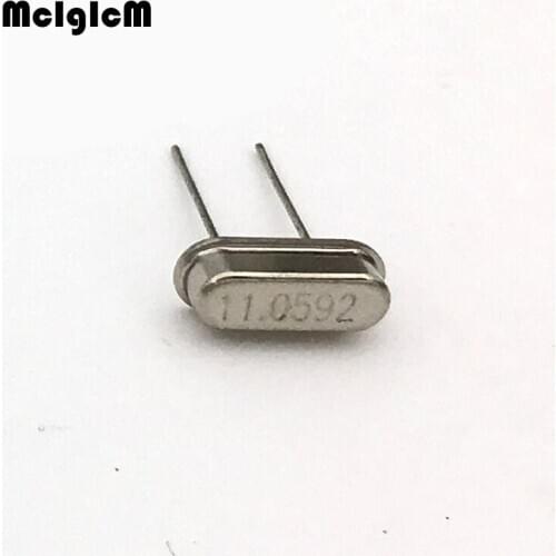 20pcs hc-49s 11.0592MHz 20ppm 20pF quartz resonator