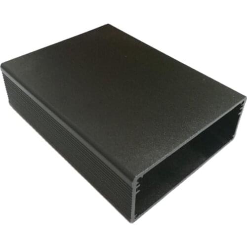 Aluminum enclosure 74*29mm power control box extrusion case PCB distribution project funtion box DIY NEW black