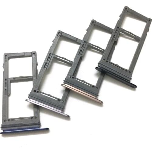 50pcs For Samsung Galaxy Note 9 Sim Card Reader Holder Dual & Single Sim Card Tray Holder Slot Adapter