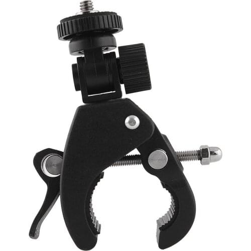 DV DSLR Bicycle Handlebar For Bicycle Handlebar Mounting 1/4 Screw Clamp Bracket Tripod Bicycle Bracket Bicycle Clamp DV Bracket