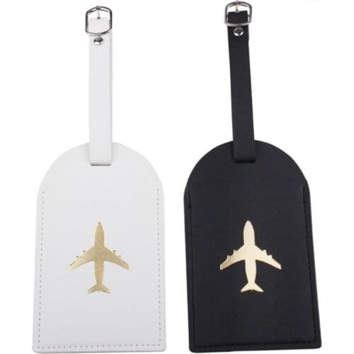 Suitcase Tag Travel Bag Labels Leather Instrument Baggage Luggage Tags Bag Hot