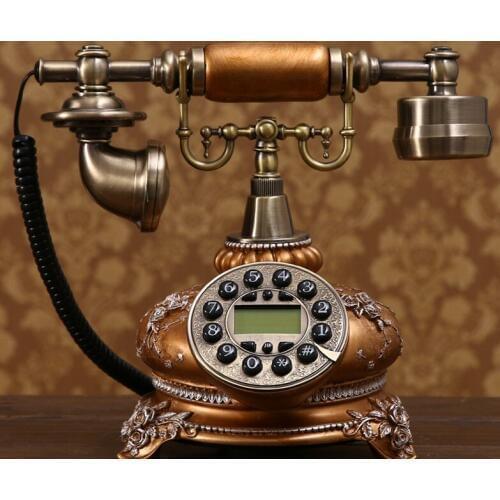 Europe Fashion Fixed telephone Antique vintage telephone Handsfree / Backlit / Caller ID