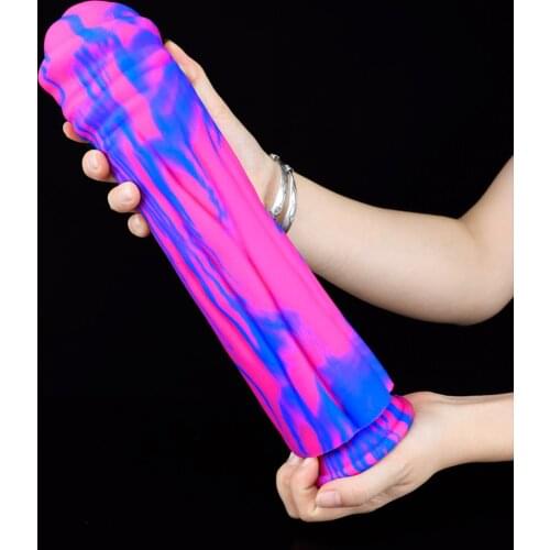 Graffiti Big Anal Horse Dildo XXXL For Women Men Anal Fist Penis Ultra Big Thick Cock Large Dick Anal Fisting Sex Toys Gay Anus