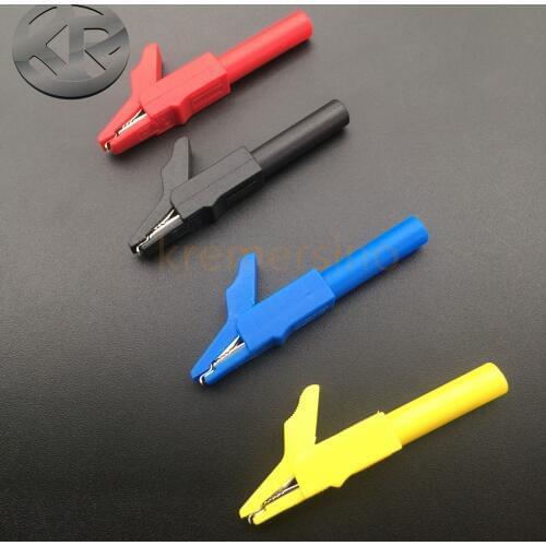 Insulated Slim Safety Alligator Clip alligator Jaw Open