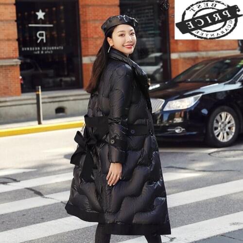 Korean Womens Winter Down Jacket Slim Womens Coats Stand Collar Jackets Woman Parkas Womens Clothes Doudoune Femme 2021