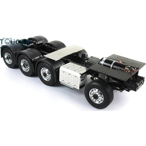 LESU 8*8 Metal Chassis For 1/14 DIY TAMIYA Bz 3363 56348 1851 Remote Control Tractor RC Truck Model TH02599-SMT5
