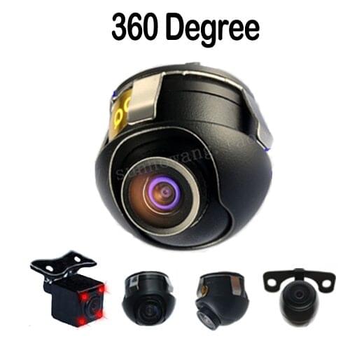 Mini Parking CCD Camera HD 360 Degree Car Rear View Camera Front View Side View Reversing Backup Rearview SUV MPV All Fit