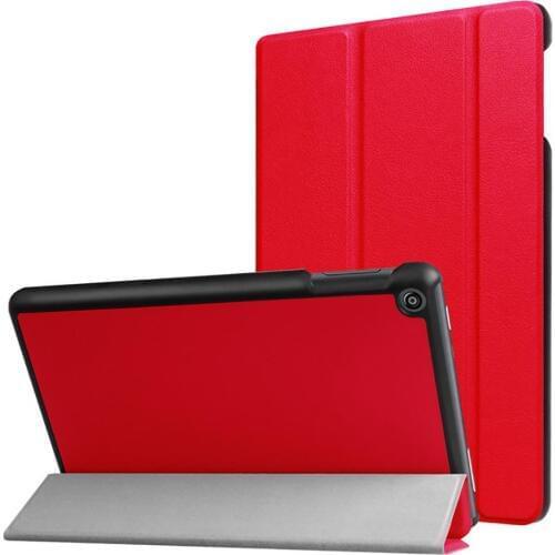 New Arrival Fashion Faux Leather Protective Case Cover Stand for Amazon Kindle Fire HD 8