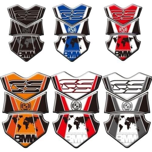 Motorcycle 3D Fuel Tank Pad Protective Stickers Decals For BMW F700GS 12-15 F650GS F800GS 08-12